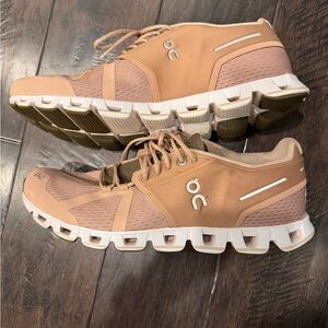 On cloud running shoes